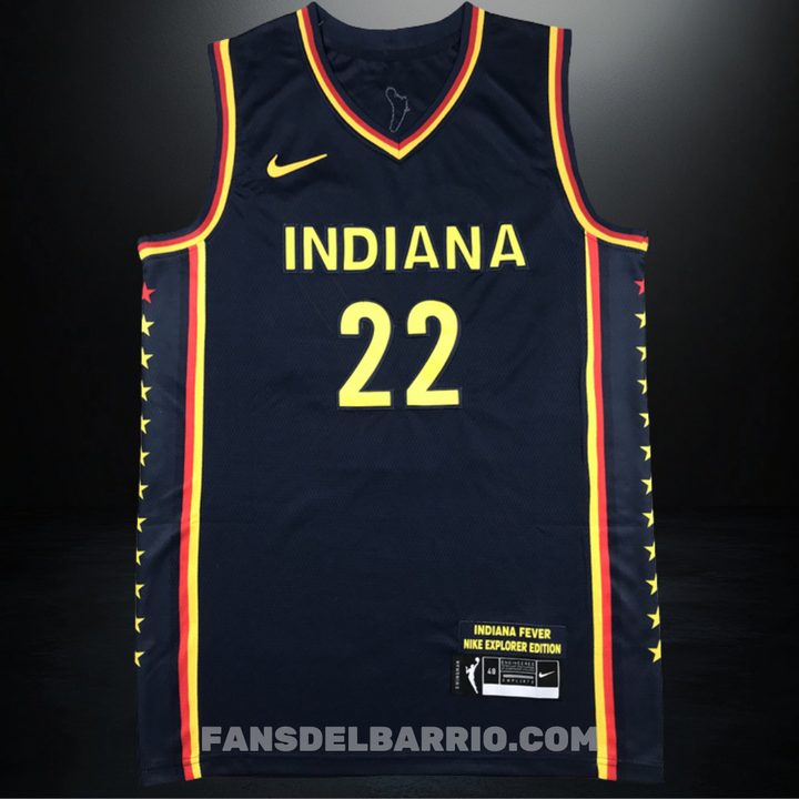 Camiseta WNBA Indiana Fever 2024/25 Explorer Edition para Hombre