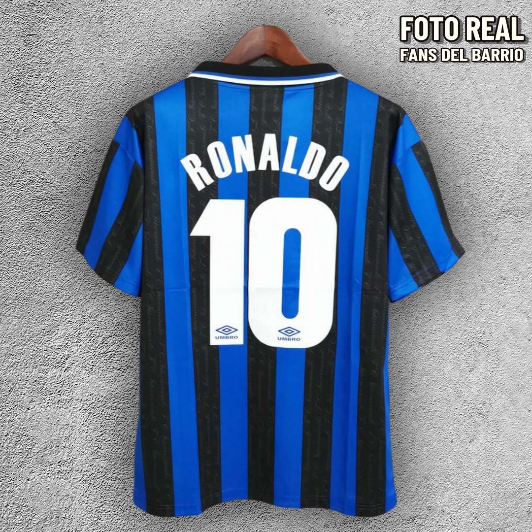 Inter de Milan 1997-98 Local Camiseta Retro de Hombre (Umbro)