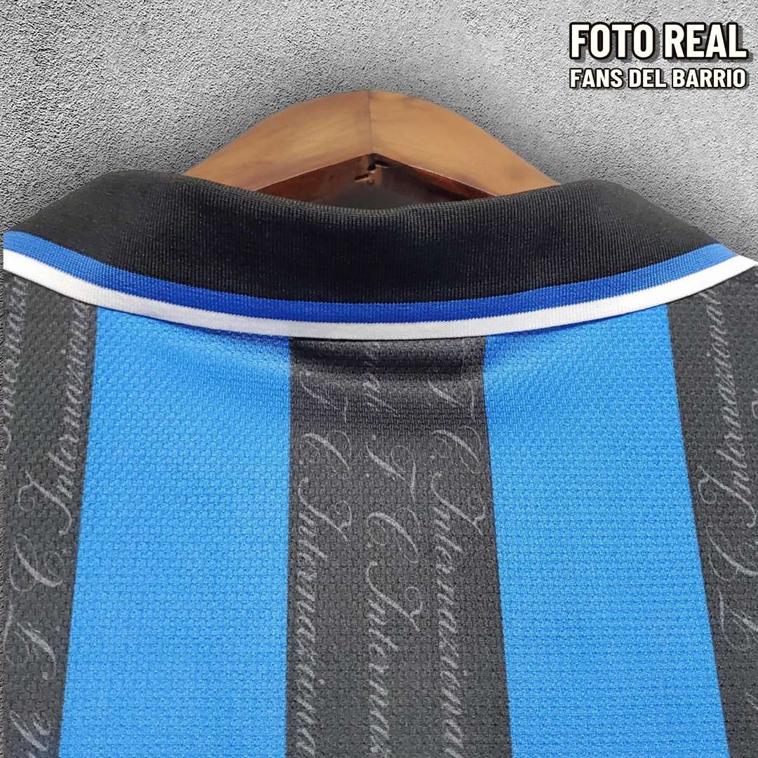 Inter de Milan 1997-98 Local Camiseta Retro de Hombre (Umbro)