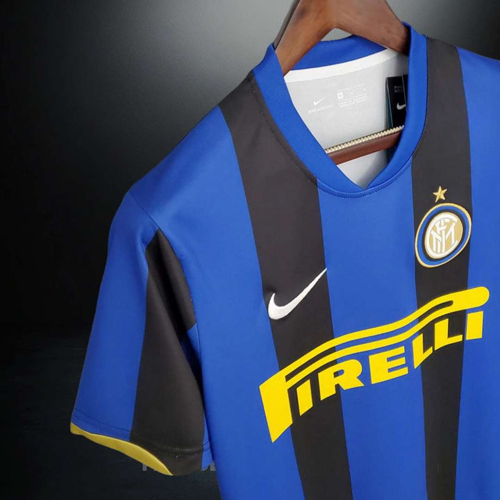 Inter de Milán 2008-09 Local Camiseta Retro para Hombre (Nike)