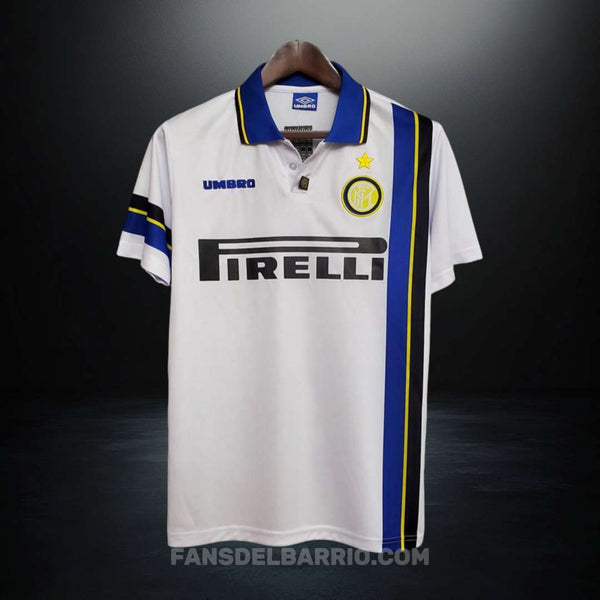 Camiseta Retro Inter de Milán Visita 1997/98 para Hombre (Umbro)