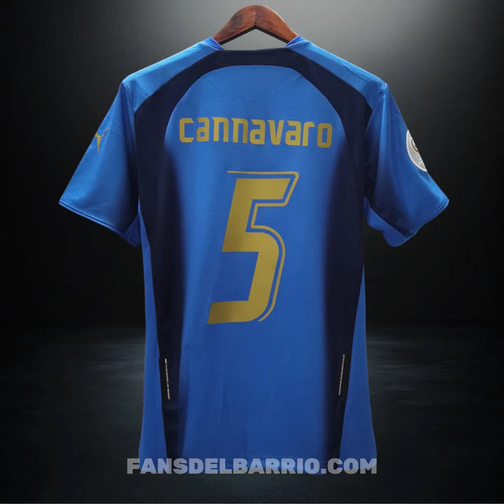 Camiseta Fan Selección de Italia 2006 Local para Hombre