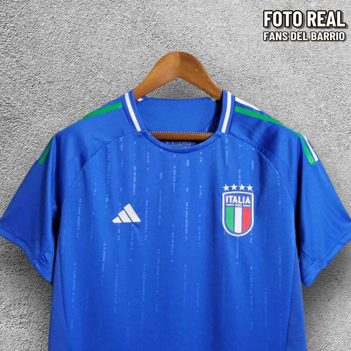 Camiseta Fan Selección de Italia Local 2024 de Hombre (Adidas)