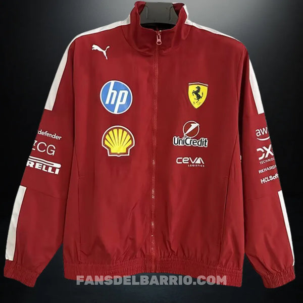 Jacket Team Ferrari 2025 Formula 1 para Hombre