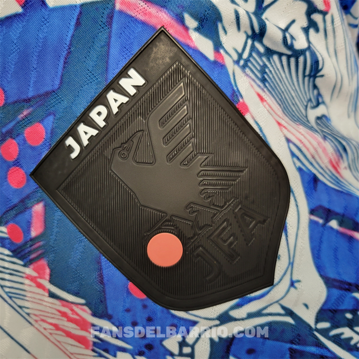Camiseta Player Selección de Japón 2023 Edición Especial Vegeta Dragon Ball para Hombre