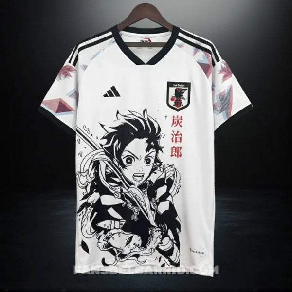 Camiseta Fan Selección de Japón 2024 Edición Especial Kimetsu no Yaiba: Tanjiro Kamado para Hombre