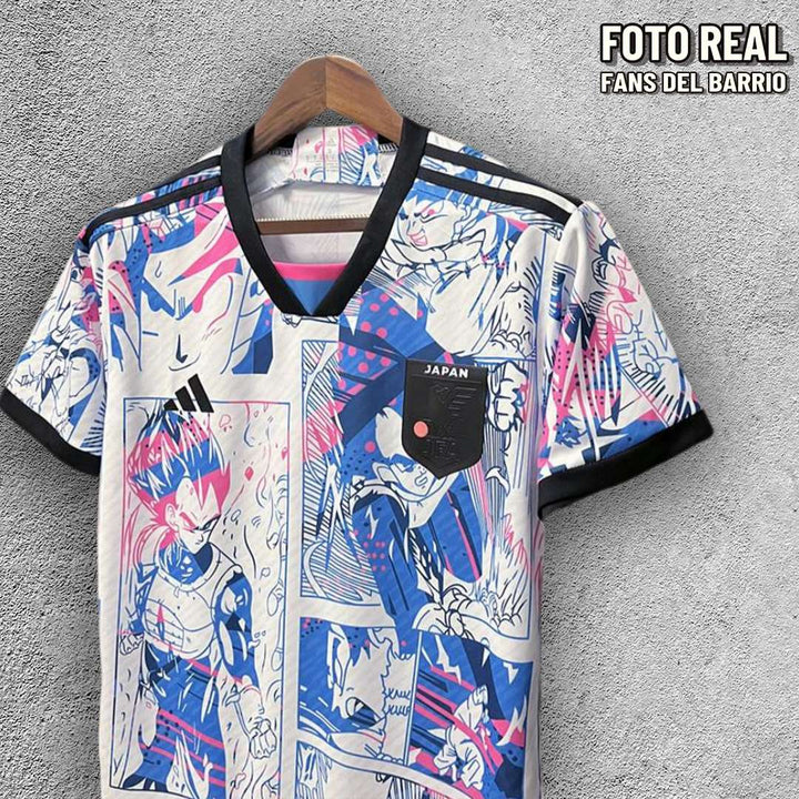 Japón Edición Especial Vegeta Dragon Ball 2022/23 Camiseta Fan  de Hombre (Adidas)