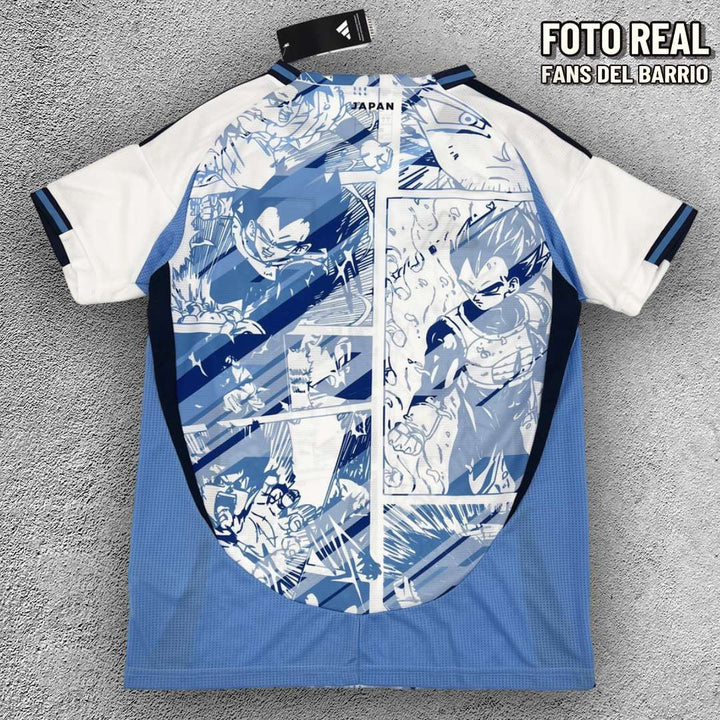 Japón Edición Especial Vegeta Dragon Ball 2024/25 Camiseta Fan de Hombre (Adidas)