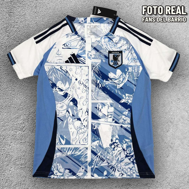 Japón Edición Especial Vegeta Dragon Ball 2024/25 Camiseta Fan de Hombre (Adidas)