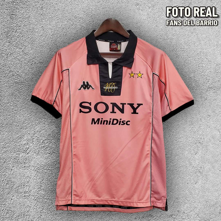 Juventus F.C. Edicion Centenario1997-98Alternativo Camiseta Retro de Hombre(Kappa)