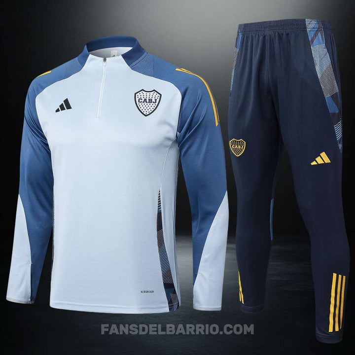 Kit Deportivo de Boca Juniors 2024-25 Sudadera+Buzo para Hombre (Adidas)
