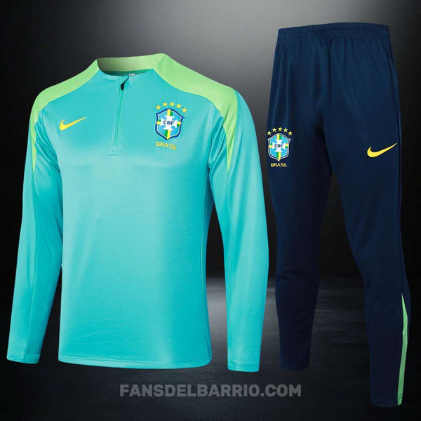Kit Deportivo de Brasil 2025 Sudadera + Buzo