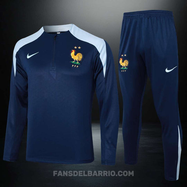 Kit Deportivo de Francia 2025 Sudadera + Buzo