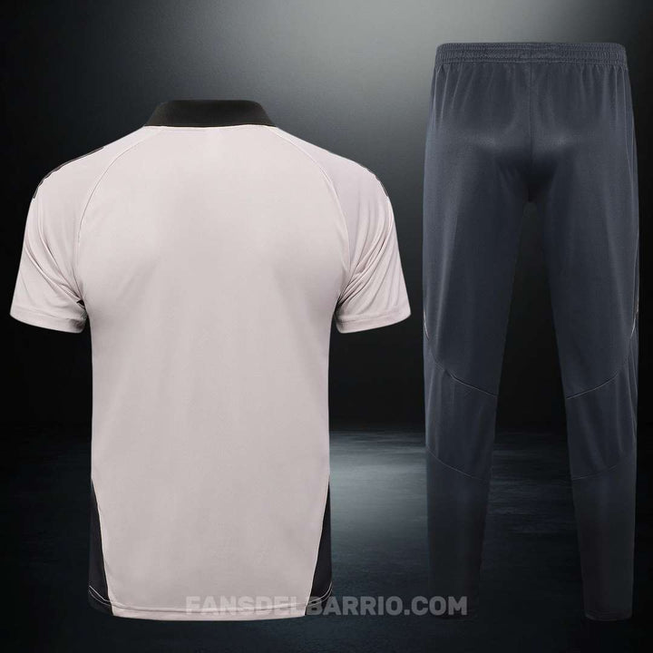 Kit Deportivo de Real Madrid 2024-25 Polo + Buzo (Adidas)