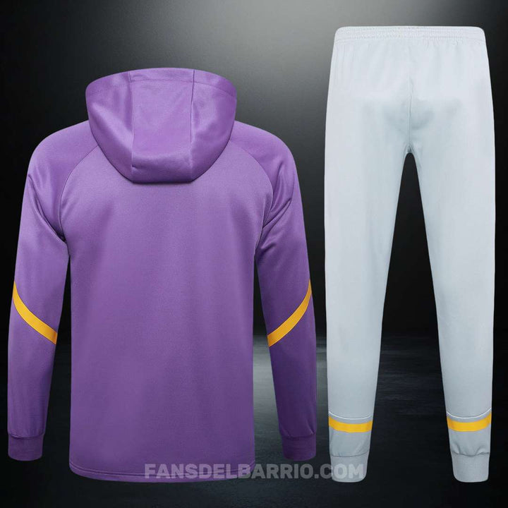 Kit Deportivo de Real Madrid 2024-25 Sudadera + Buzo (Adidas) 