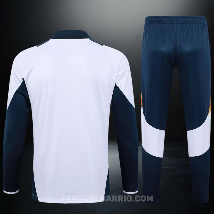 Kit Deportivo de Real Madrid 2024-25 Sudadera + Buzo (Adidas) 