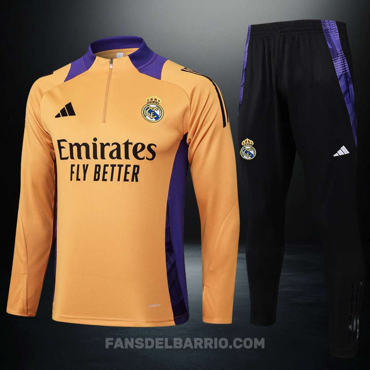 Kit Deportivo de Real Madrid 2024-25 Sudadera + Buzo (Adidas)
