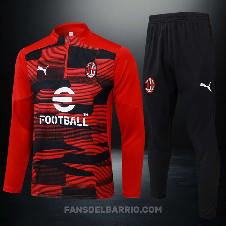 Kit Deportivo del AC Milan 2024-25 Sudadera + Buzo (Puma)