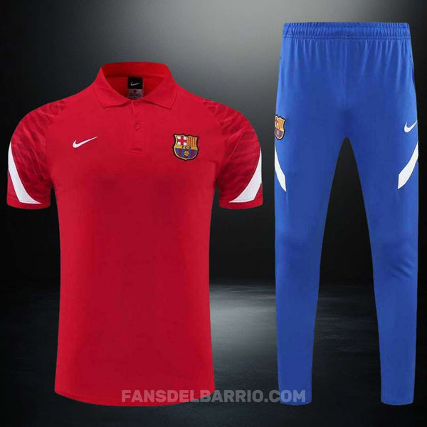 Kit Deportivo del F.C. Barcelona 2024-25 Polo + Buzo (Nike)