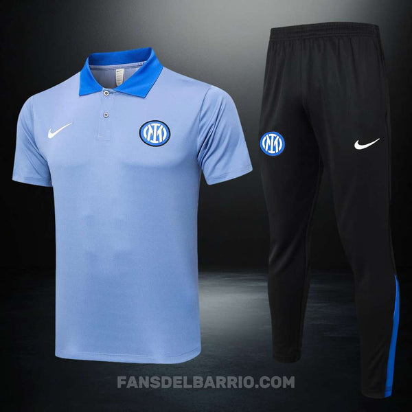 Kit Deportivo del Inter de Milan 2024-25 Polo + Buzo (Nike)