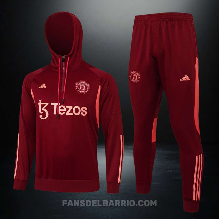 Kit Deportivo del Manchester United 2023-24 Sudadera + Buzo (Adidas)