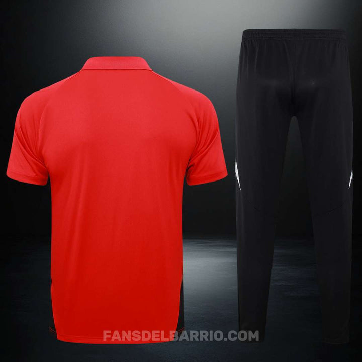 Kit Deportivo del Manchester United 2024-25 Polo + Buzo (Adidas)