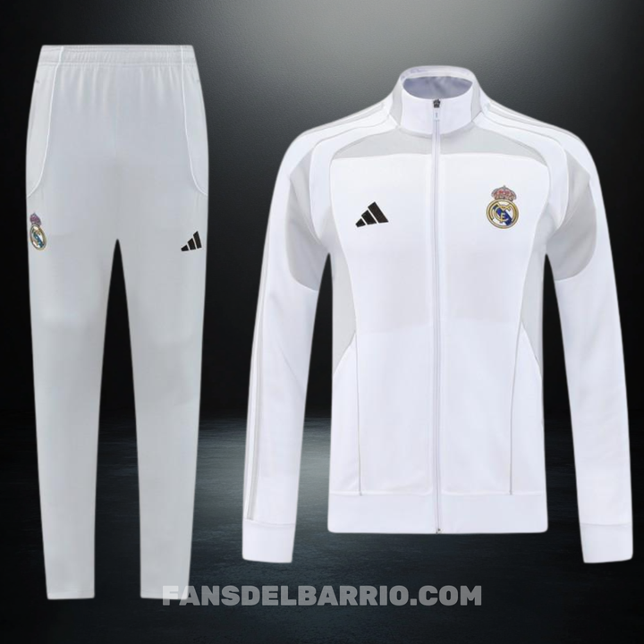 Kit Deportivo del Real Madrid 2025/26 Sudadera + Buzo (Urban Purist)