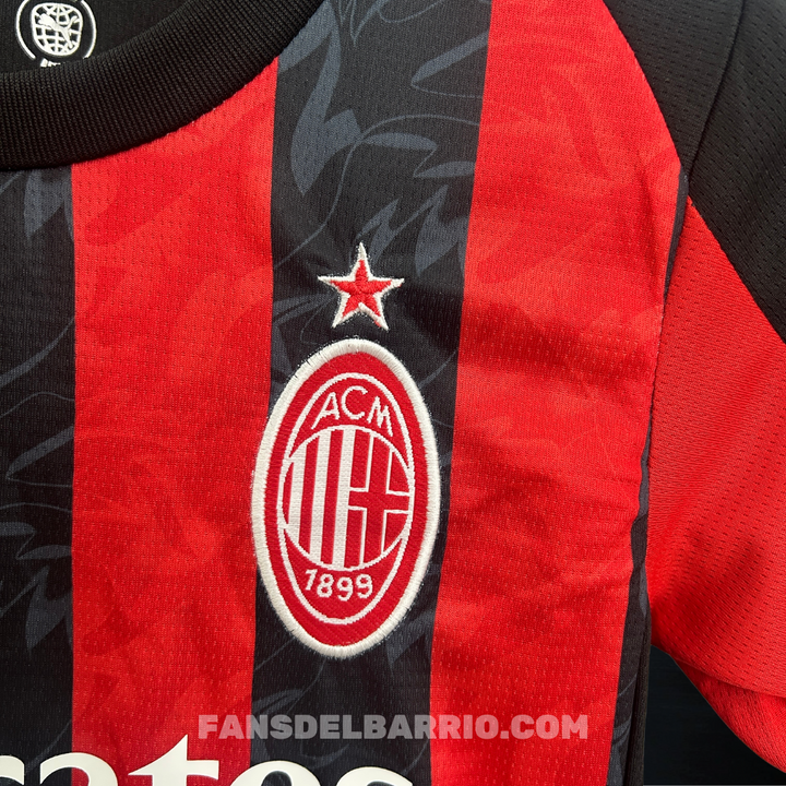 Kit Fan para Niño AC Milan 2025/26 Local