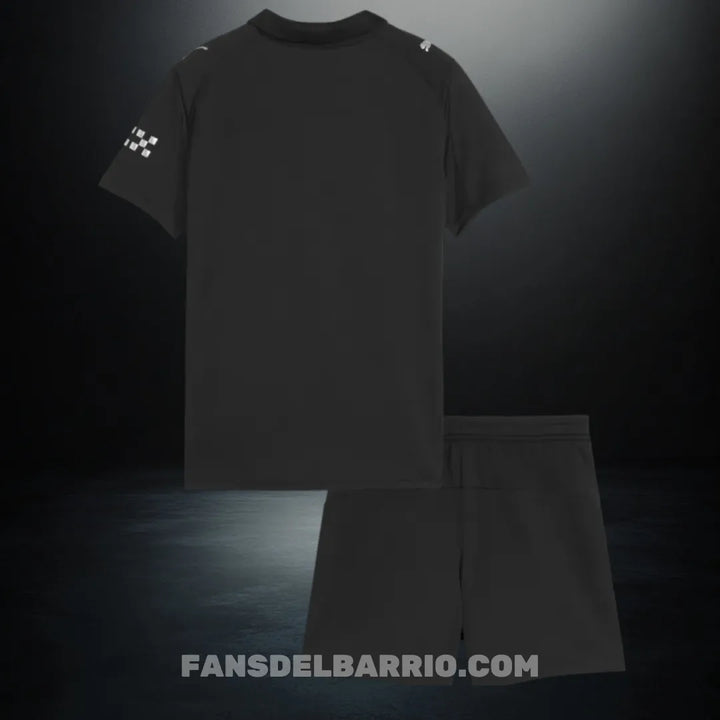 Kit Fan para Niño Manchester City 2025/26 Visita