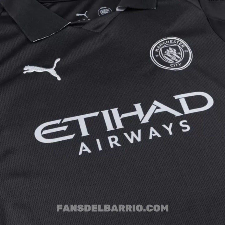 Kit Fan para Niño Manchester City 2025/26 Visita