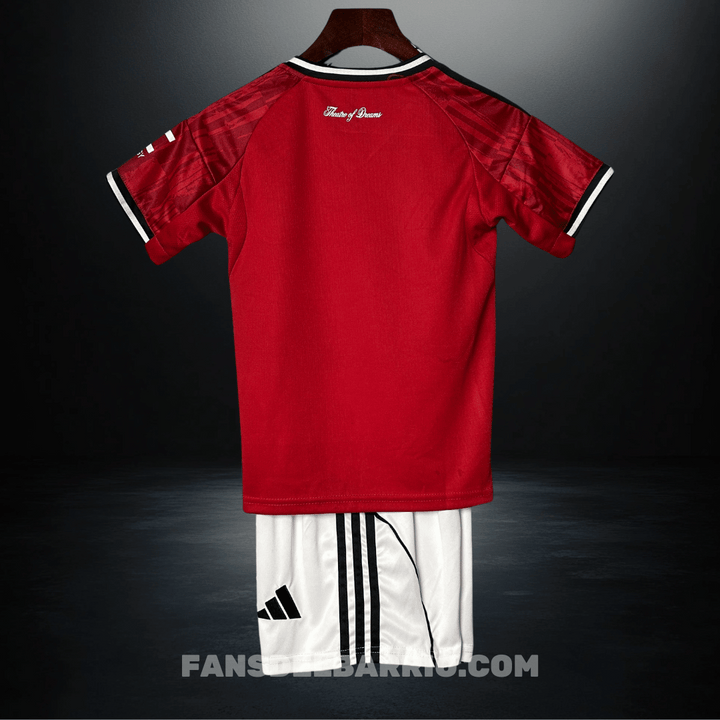Kit Fan para Niño Manchester United 2025/26 Local