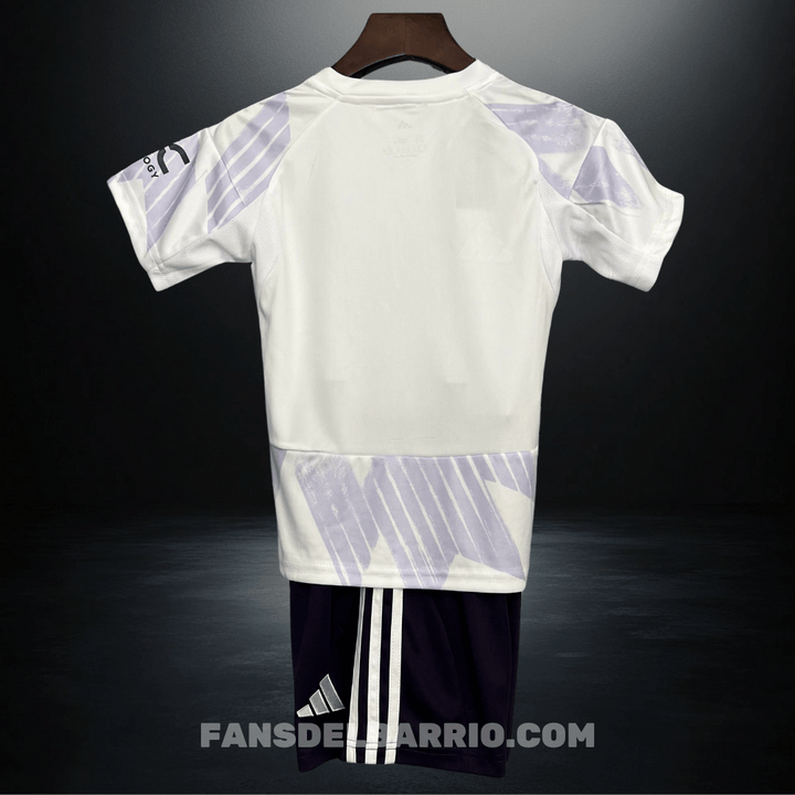 Kit Fan para Niño Manchester United 2025/26 Visita