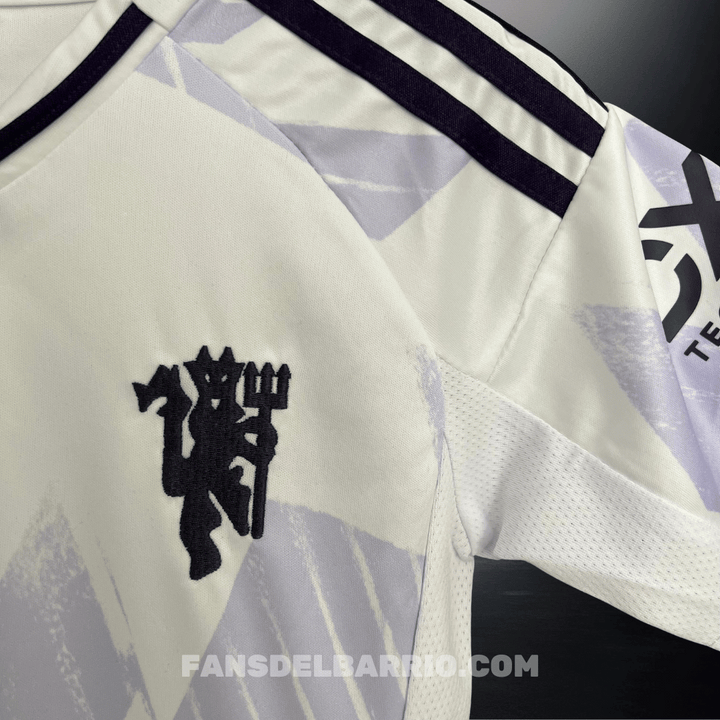 Kit Fan para Niño Manchester United 2025/26 Visita