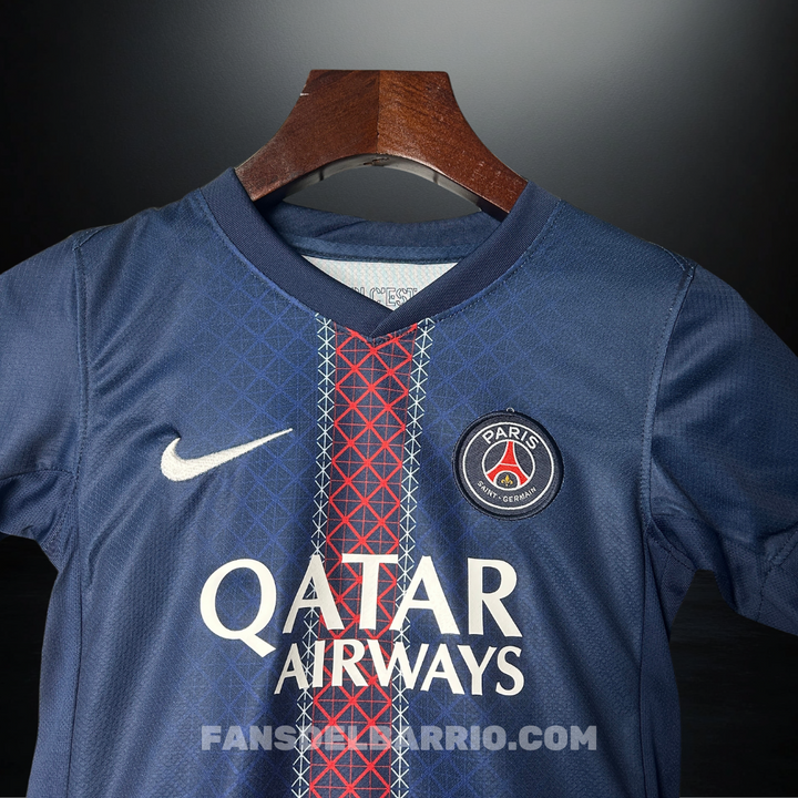 Kit fan para Niño Paris Saint-Germain (PSG) 2025/26 Local