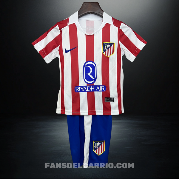 Kit Fan para Niño del Atlético de Madrid 2025/26 Local