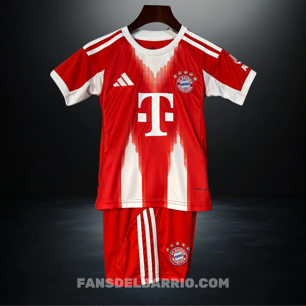 Kit Fan para Niño del Bayern Múnich 2025/26 Local