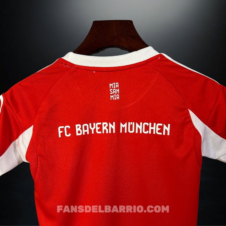 Kit Fan para Niño del Bayern Múnich 2025/26 Local