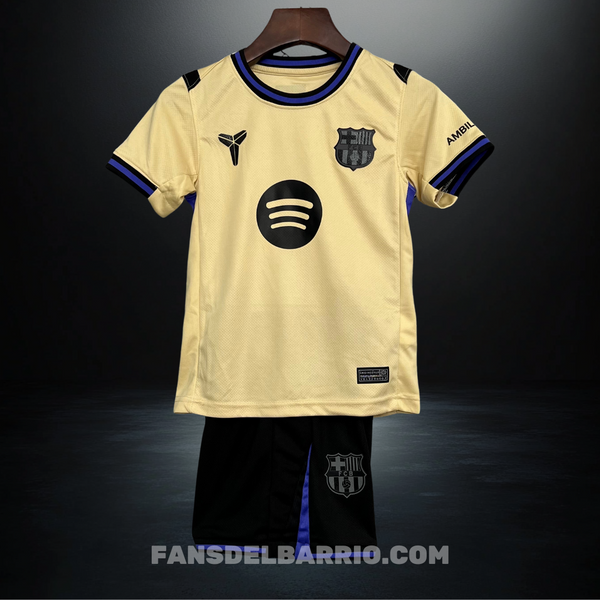Kit Fan para Niño del F.C. Barcelona 2025/26 Visita