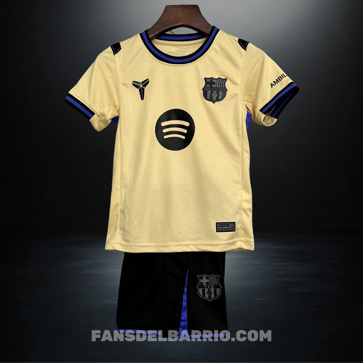 Kit Fan para Niño del F.C. Barcelona 2025/26 Visita
