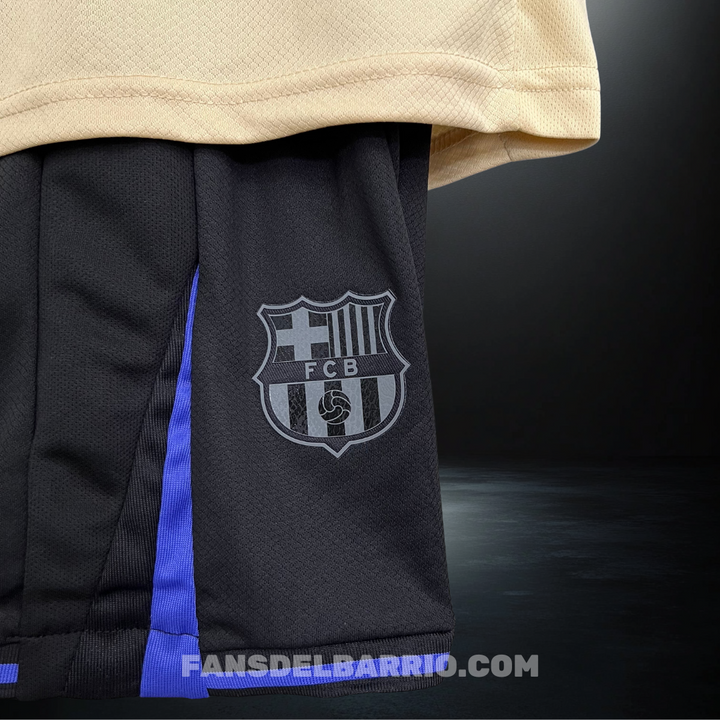 Kit Fan para Niño del F.C. Barcelona 2025/26 Visita