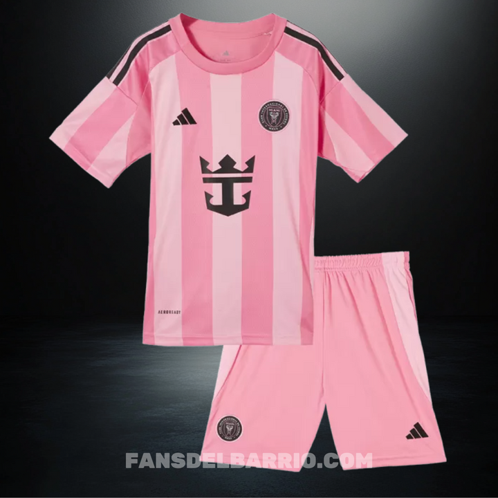 Kit Fan para Niño del Inter Miami 2025/26 Local