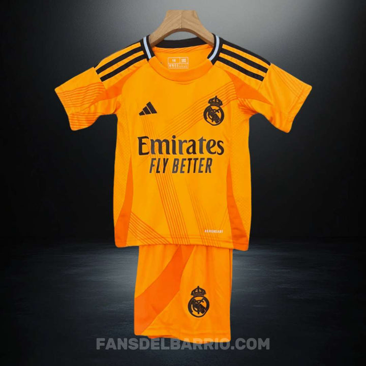 Kit Fan para Niño del Real Madrid 2024/25 Visita