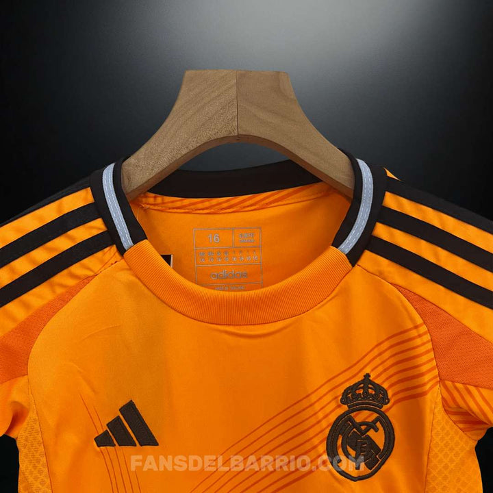 Kit Fan para Niño del Real Madrid 2024/25 Visita