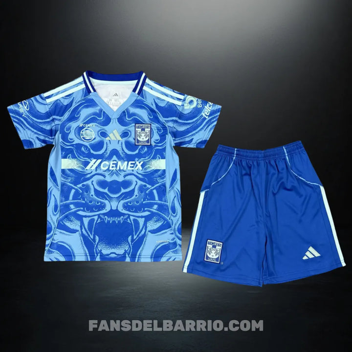 Kit Fan para Niño del Tigres UANL 2025/26 Visita