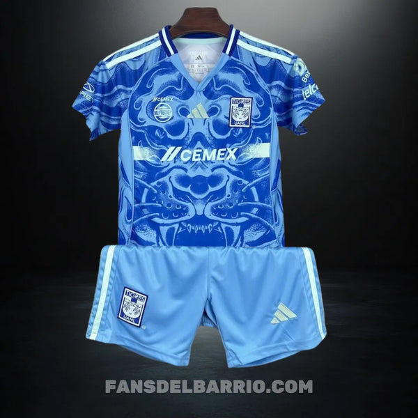 Kit Fan para Niño del Tigres UANL 2025/26 Visita