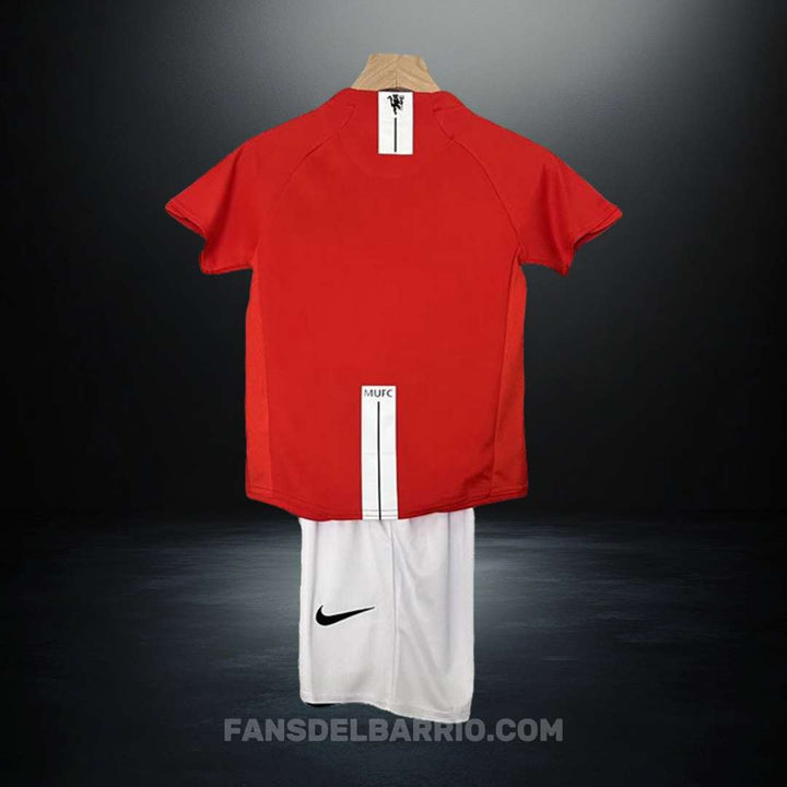 Kit Retro para Niño Manchester United 2007-08 Local (Nike)