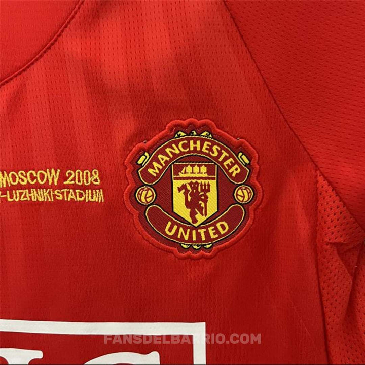 Kit Retro para Niño Manchester United 2007-08 Local (Nike)