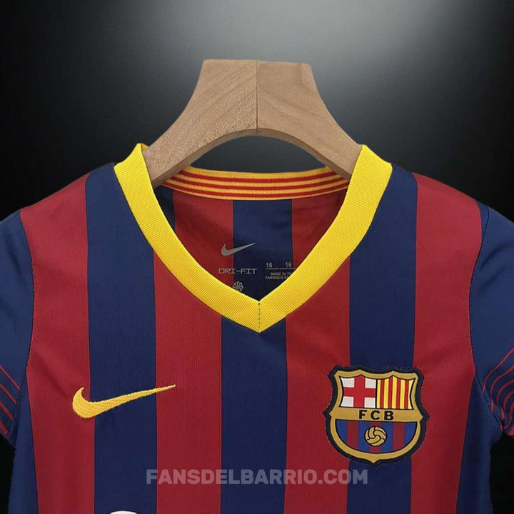 Kit Retro para Niño del F.C. Barcelona 2013/14 Local (Nike)