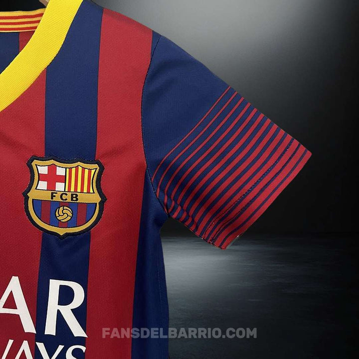 Kit Retro para Niño del F.C. Barcelona 2013/14 Local (Nike)