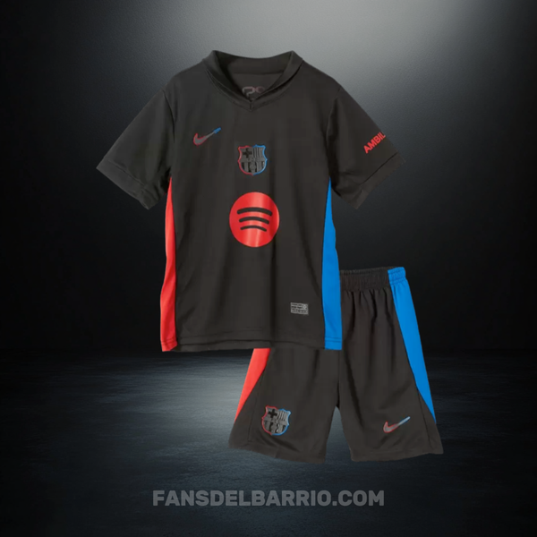 Kit Fan para Niño del F.C. Barcelona 2024/25 Visita (Nike)